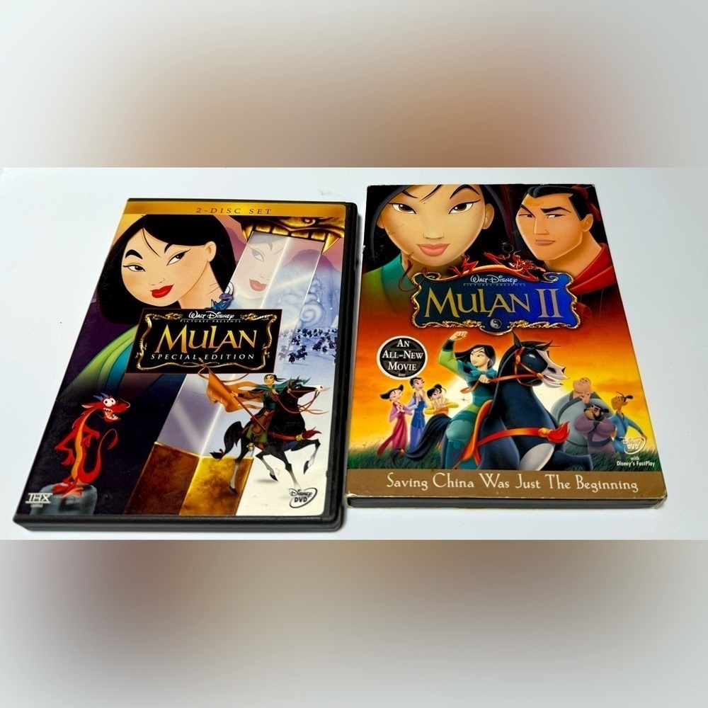 Disney Mulan 2 DVD Bundle. Includes Mulan Special Edition & Mulan 2